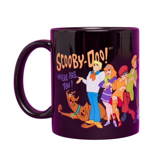 Scooby Doo Spooky Line Up Mugg One Size Svart Black One Size