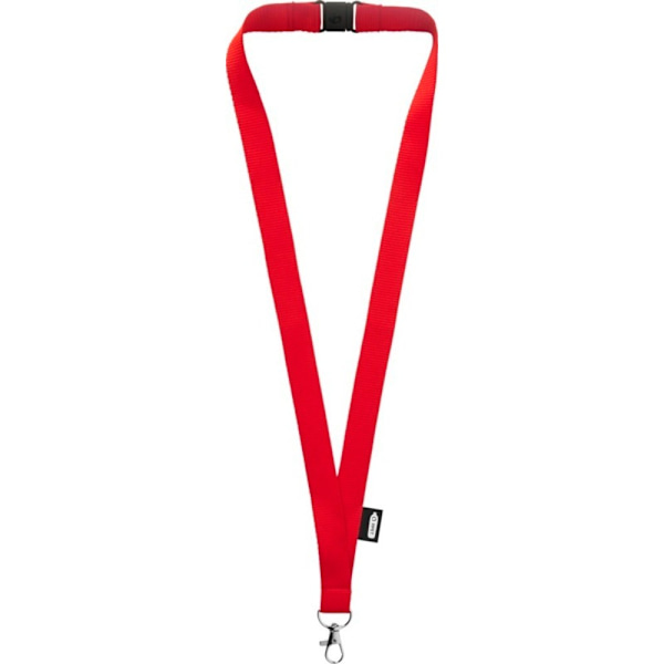 Bullet Unisex Vuxen Tom Återvunnen Lanyard En Storlek Röd Red One Size