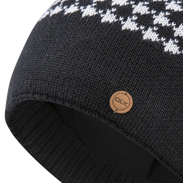 Trespass Mens Capaldi Beanie Hat One Size Svart Black One Size