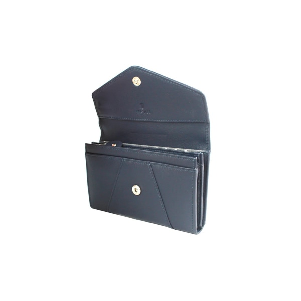 Eastern Counties Leather Camille Kuvert Läderplånbok One Size Navy One Size