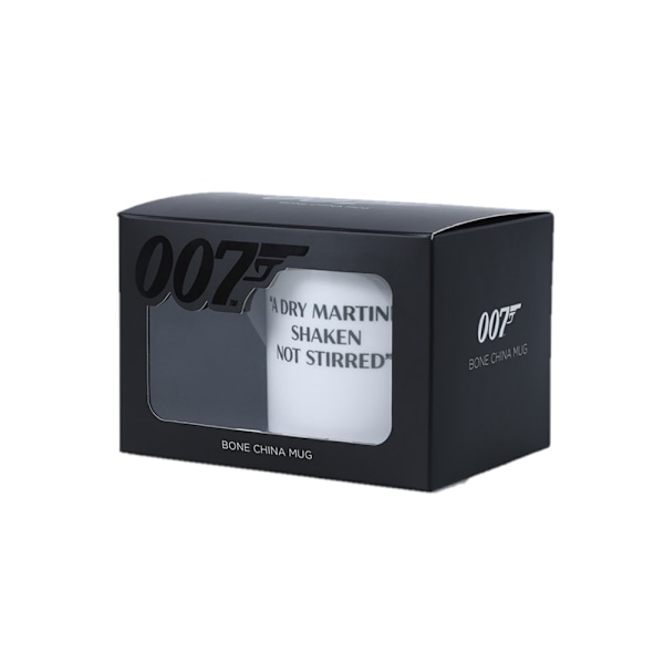 James Bond Martini Recept Benporslinsmugg En Storlek Vit White One Size