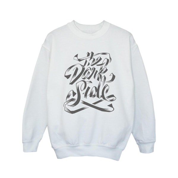 Star Wars: Obi-Wan Kenobi Tjej The Dark Side Sweatshirt 7-8 År White 7-8 Years