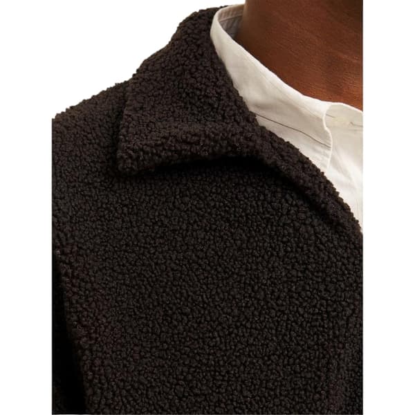 Jack And Jones Herr Teddyfleece Långärmad Tröja XL Cho Chocolate XL