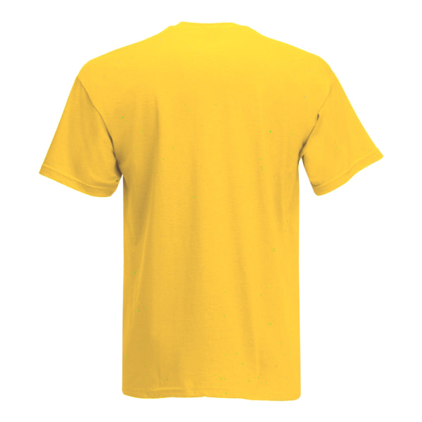 Herr värde kortärmad Casual T-shirt Medium Gold Gold Medium