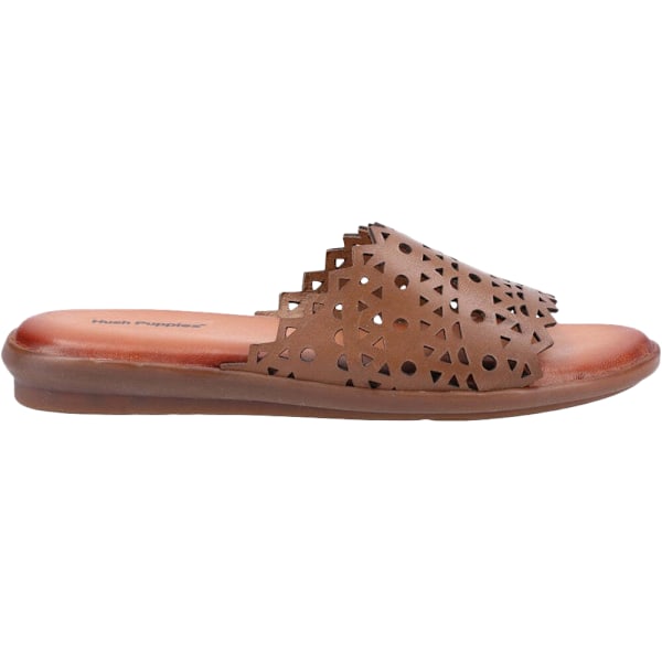 Hush Puppies Dam/Dam Bryony Läder Mules 7 UK Tan Tan 7 UK