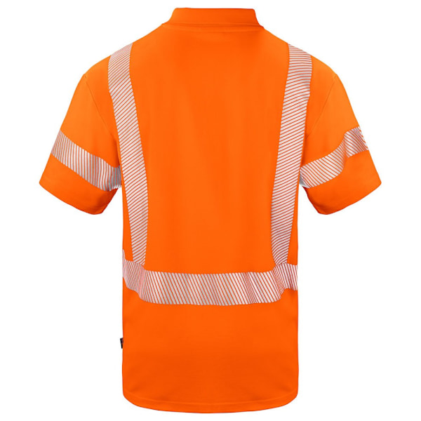 Projob Reflex Polo Shirt M Orange Orange M