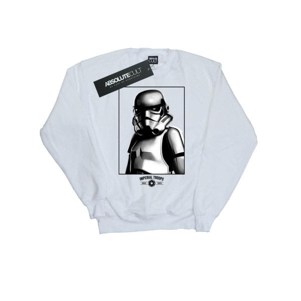 Star Wars Dam/Dam Imperial Troops Sweatshirt L Vit White L