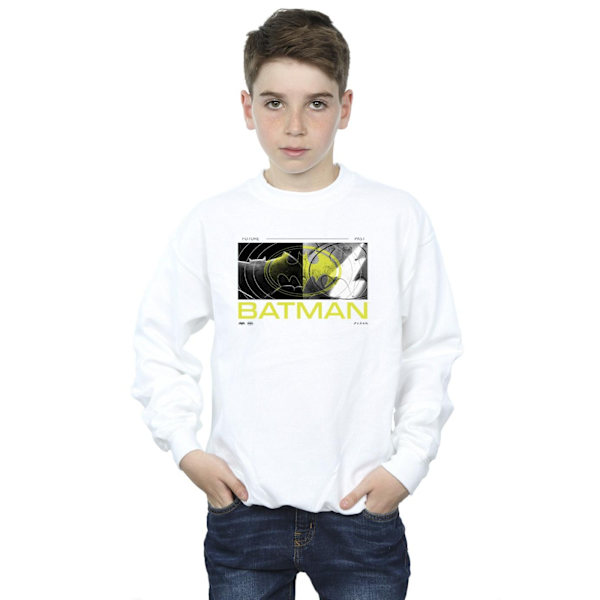 DC Comics Boys The Flash Batman Future To Past Sweatshirt 9-11 White 9-11 Years
