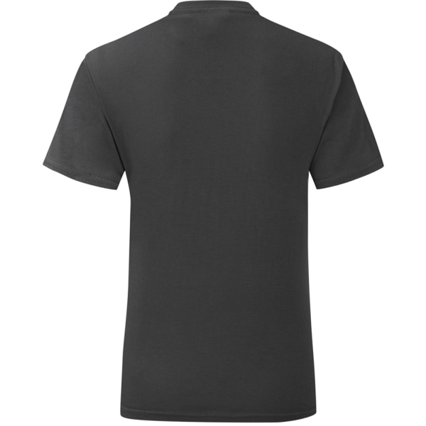 Fruit Of The Loom Iconic T-shirt för män (5-pack) XXL Svart Black XXL