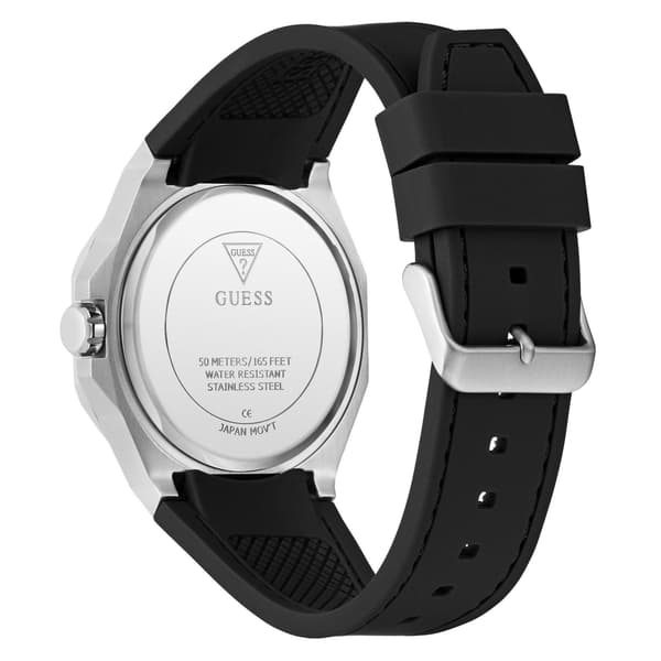 Guess Herr Emperor Analog Klocka En Storlek Grön/Silver Green/Silver One Size