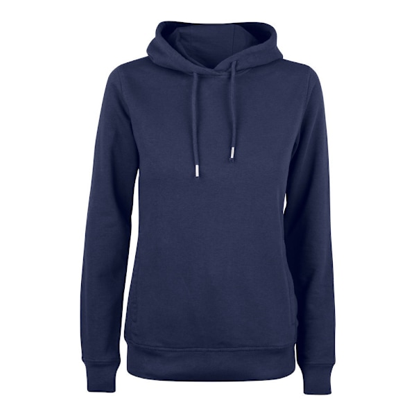 Clique Dam/Dam Premium Melange Hoodie L Mörk Marinblå Dark Navy L