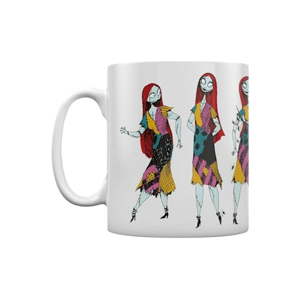 Nightmare Before Christmas Sally Poses Mug En Storlek Flerfärgad Multicoloured One Size