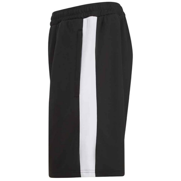 Finden & Hales Knitted Shorts Herr XL Svart/Vit Black/White XL