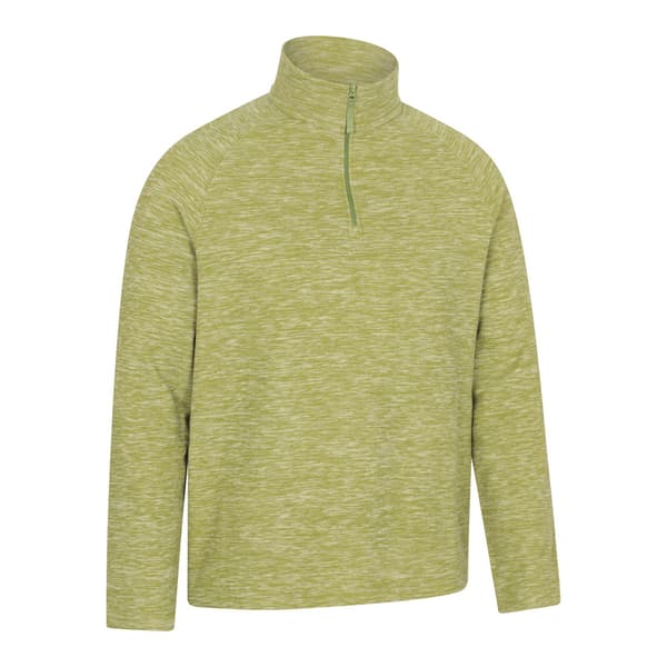 Mountain Warehouse Snowdon II Fleecetröja för män S Ljusgrön Pale Green S