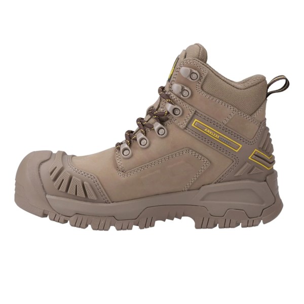 Amblers Mary Säkerhetsstövlar i Läder Unisex Vuxen 4 UK Sten Stone 4 UK