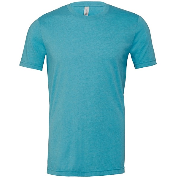 Bella + Canvas Unisex Heather Cvc Kortärmad T-shirt M Heather Aqua M