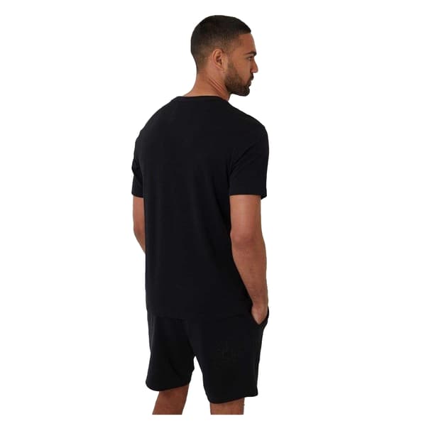 Threadbare Herr Broderad Blommig Regular T-Shirt S Svart Black S