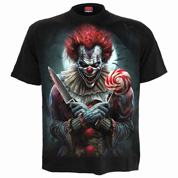 Spiral Direct Unisex Vuxen Trick Or Treat T-shirt med Korta Ärmar Black L
