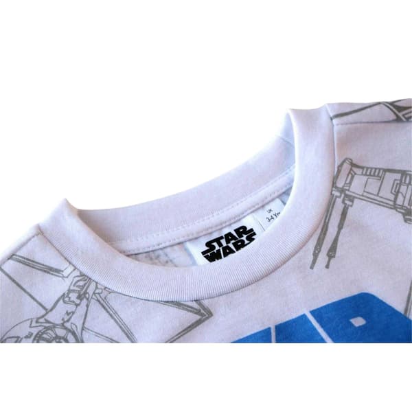 Star Wars T-shirt i polyester för barn 3-4 år, varmblå Warmer Blue 3-4 Years