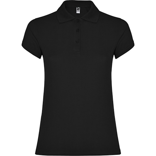Roly Dam/Dam Star Polotröja 3XL Solid Black Solid Black 3XL
