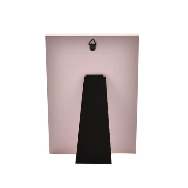 Bambino Liten Flicka Träplakett One Size Rosa Pink One Size