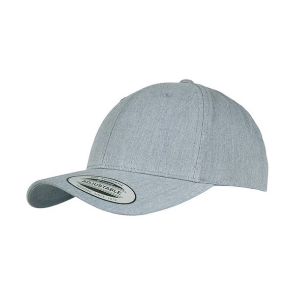 Yupoong Unisex Adult Flexfit Classic Curved Snapback Cap One Si Heather Grey One Size