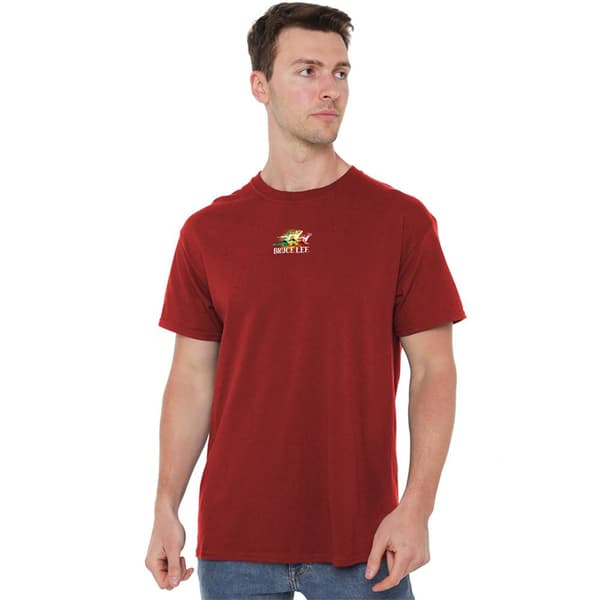 Bruce Lee Unisex Vuxen Trefärgad T-shirt M Cardinal Cardinal M