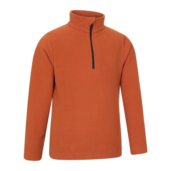 Mountain Warehouse Barn/Barn Camber II Halv Dragkedja Fleecejacka Rust 13 Years