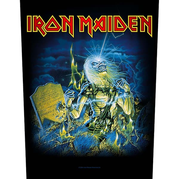 Iron Maiden Live After Death Patch En Storlek Flerfärgad Multicoloured One Size