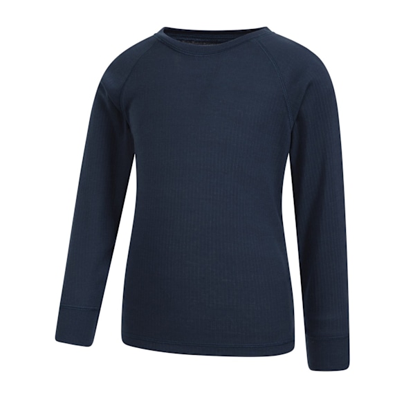 Mountain Warehouse Talus Rundhals Base Layer T-shirt för Barn Navy 3-4 Years