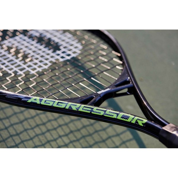 Wilson Aggressor Tennisracket 3 Svart/Grön Black/Green 3