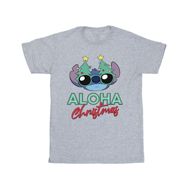 Disney Lilo och Stitch Julgransskuggor T-shirt M Spo Sports Grey M