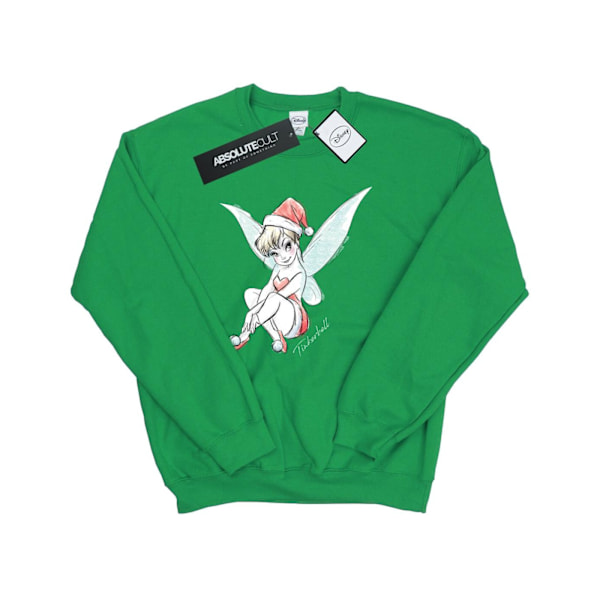 Disney Mens Tinkerbell Jul Fe Sweatshirt L Irländsk Grön Irish Green L