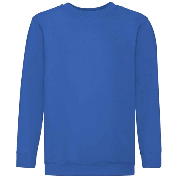 Fruit of the Loom Barn/Barnkläder Klassisk Drop Shoulder Sweatshirt Royal Blue 9-11 Years