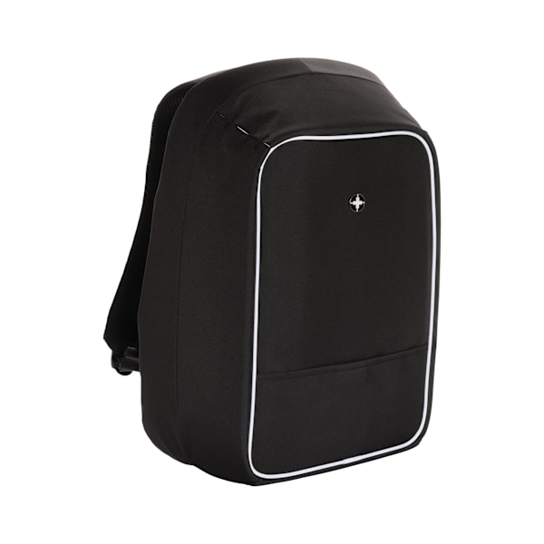 Swiss Peak Aware RPET Stöldskydds 10L Laptop Ryggsäck One Size B Black One Size