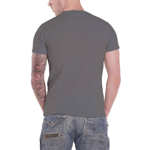 Green Day Unisex T-shirt i målat glas för vuxna L Kolgrå Charcoal Grey L