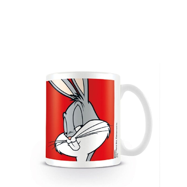 Looney Tunes Bugs Bunny Mug En Storlek Vit/Röd/Grå White/Red/Grey One Size