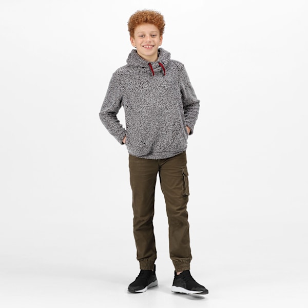 Regatta Barn/Barn Keyon Hooded Fleece 3-4 År Rhino Marl Rhino Marl 3-4 Years