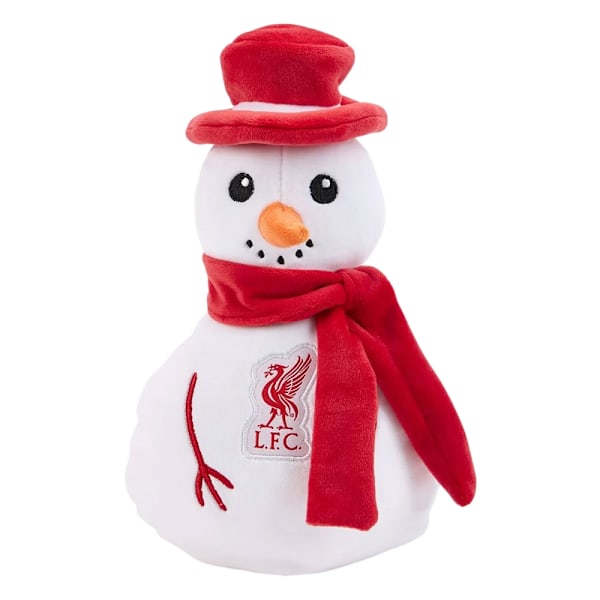 Liverpool FC Snögubbe Plyschleksak One Size Vit/Röd White/Red One Size