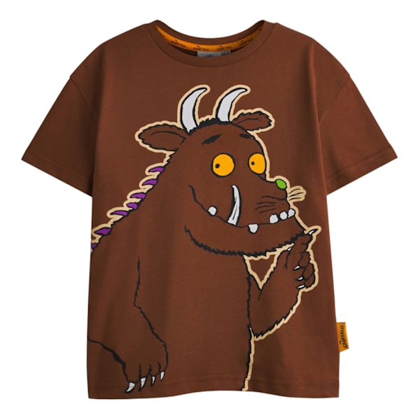 The Gruffalo Boys Characters T-shirt med korta ärmar (2-pack) Brown 2-3 Years