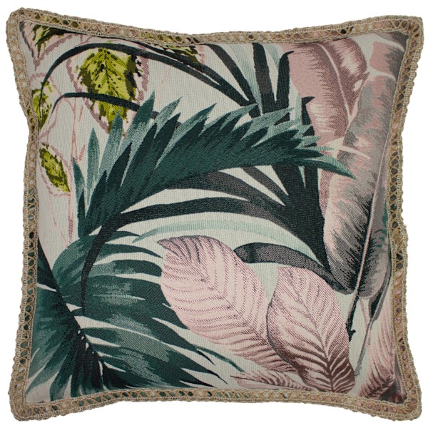 Furn Amazonia Kuddfodral En Storlek Rosa/Grön Pink/Green One Size