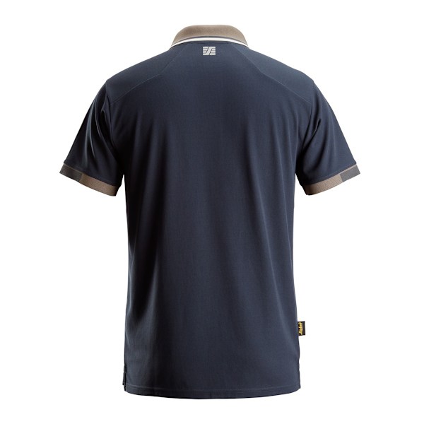 Snickers AllroundWork 37.5 Tech Kortärmad Poloskjorta 2X Navy 2XL