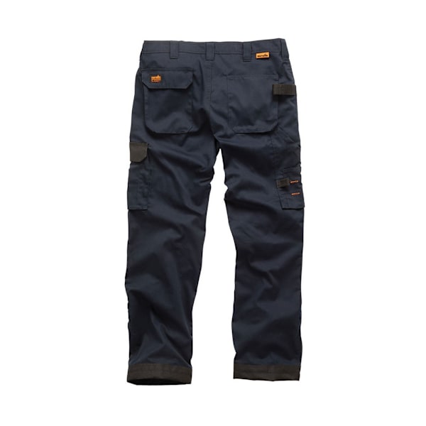 Scruffs Herr Arbetsbyxor 40R Marinblå Navy 40R