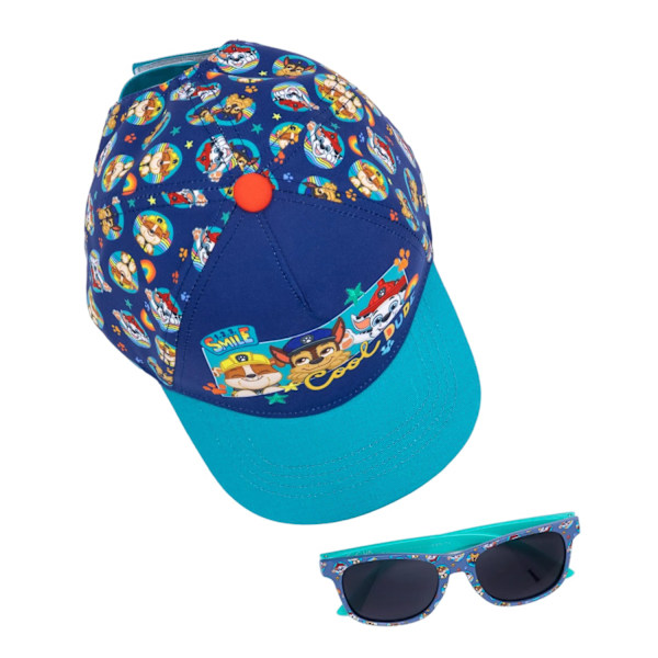 Paw Patrol Pojkar Solglasögon Baseball Cap Set En Storlek Blå Blue One Size