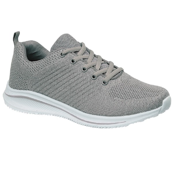 Cipriata Dam/Dam Leona Lättvikt Minnesskum Tränare 5 Grey 5 UK