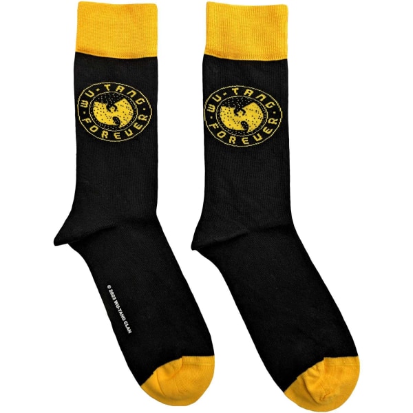 Wu-Tang Clan Unisex Adult Forever Socks 7 UK-11 UK Svart/Gul Black/Yellow 7 UK-11 UK
