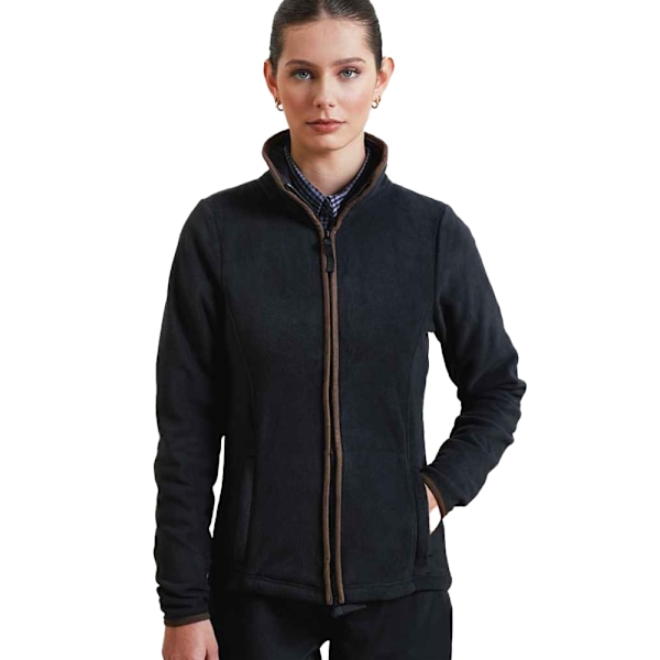 Premier Dam/Dam Artisan Kontrast Trim Fleecejacka L Bla Black/Black L