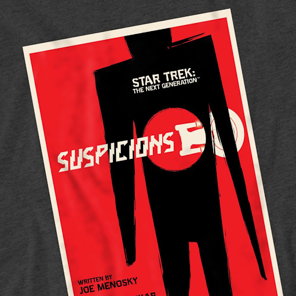 Star Trek Unisex Vuxen The Next Generation Säsong 6 Avsnitt 22 Charcoal XXL