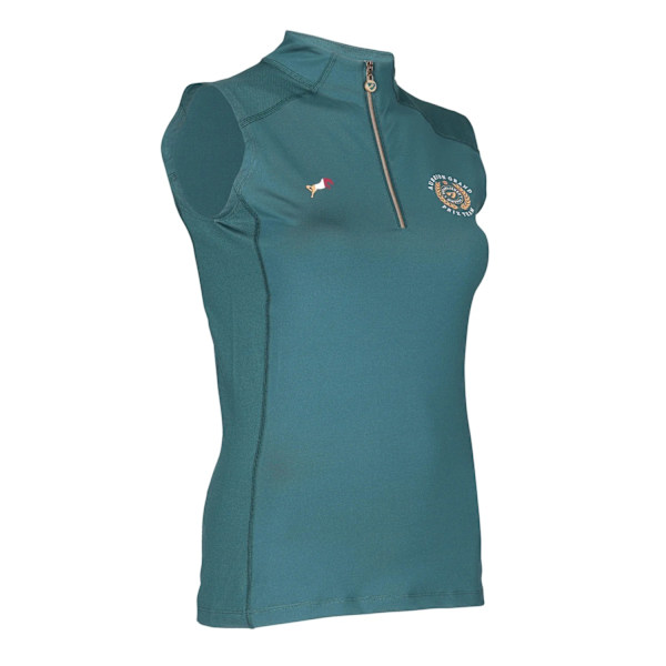 Aubrion Dam/Dam Team Sleeveless Base Layer Top XL Grön Green XL