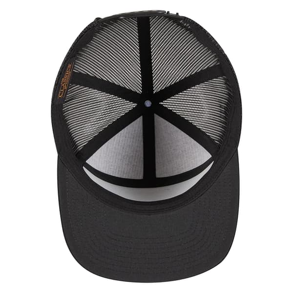 Flexfit Yupoong 7 Panel Trucker Keps En Storlek Svart Black One Size